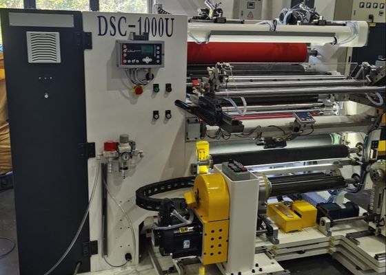 Белая резная ревиндерная машина с диаметром ревинда максимум 350 мм