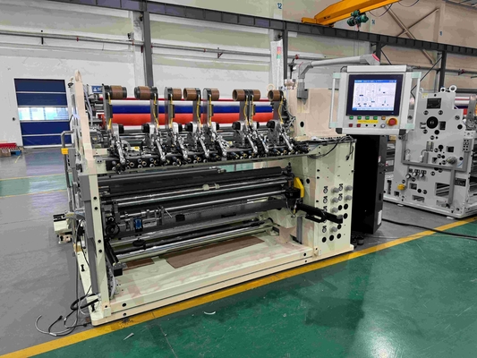 Большой сенсорный экран человеческая операционная система режущая машина стальная катушка режущая машина