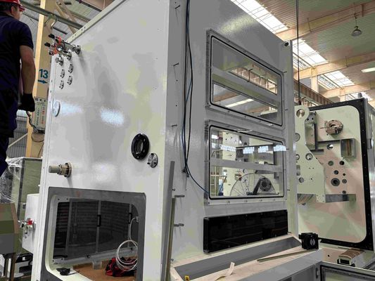 75-мм вакуумные системы напыления, управление частотой инвертора источника испарения