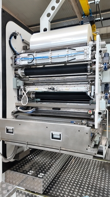 непрерывная металлизация алюминия и алюминия/цинка с помощью вакуумного металлизатора конденсатора